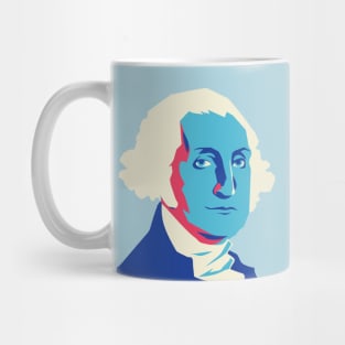 President George Washington Pop Art Portrait Mug